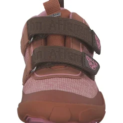 Affenzahn 00844-40141 Knit Happy Reh, Slipper (Kinder), Kinder, pink/braun