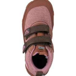 Affenzahn 00844-40141 Knit Happy Reh, Slipper (Kinder), Kinder, pink/braun