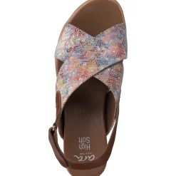 Ara Valencia 28206, Klassische Sandalen, Damen, multi cognac