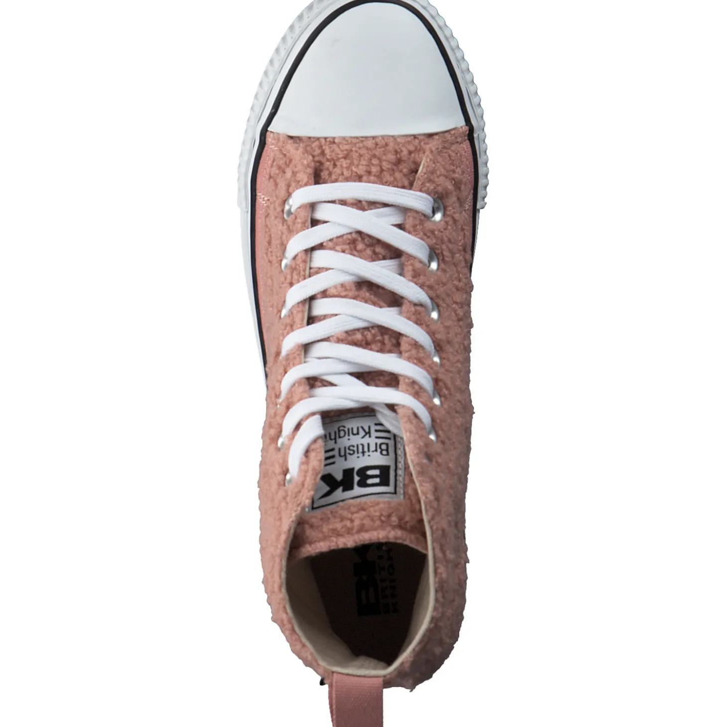 British Knights Kaya Mid B50, Sneakers High, Damen, Altrosa