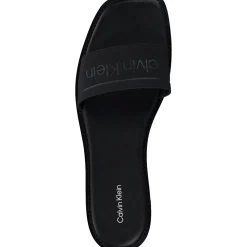 Calvin Klein HW0HW00817, Plateau-Pantoletten, Damen, CK black