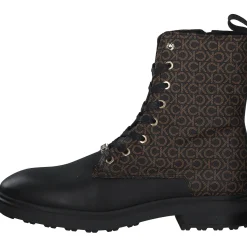 Calvin Klein HW0HW01314, Schnürstiefeletten, Damen, Braun