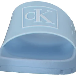 Calvin Klein YMOYW00893, Badeschuhe, Damen, Chambray sky