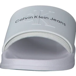 Calvin Klein YM0YM00361, Pantoletten & Badeschuhe, Herren, Bright White