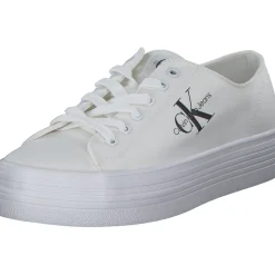 Calvin Klein YW0YW01030, Schnürschuhe, Damen, WHITE