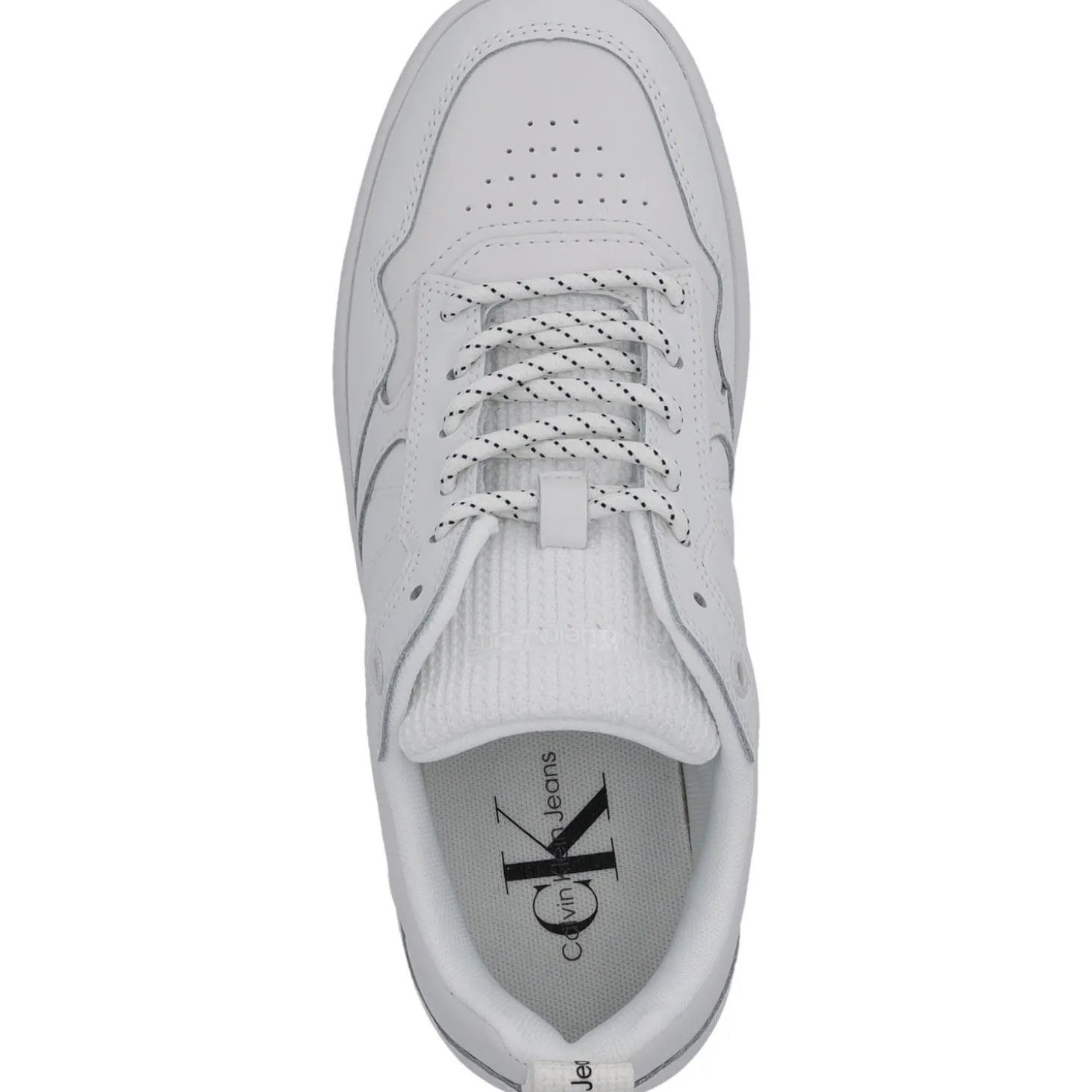 Calvin Klein YW0YW01050, Schnürschuhe, Damen, Triple White