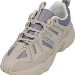 Calvin Klein YW0YW01044, Schnürschuhe, Damen, beige/lavendel/reflective