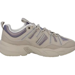 Calvin Klein YW0YW01044, Schnürschuhe, Damen, beige/lavendel/reflective