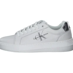Calvin Klein YW0YW01224, Schnürschuhe, Damen, white/silver