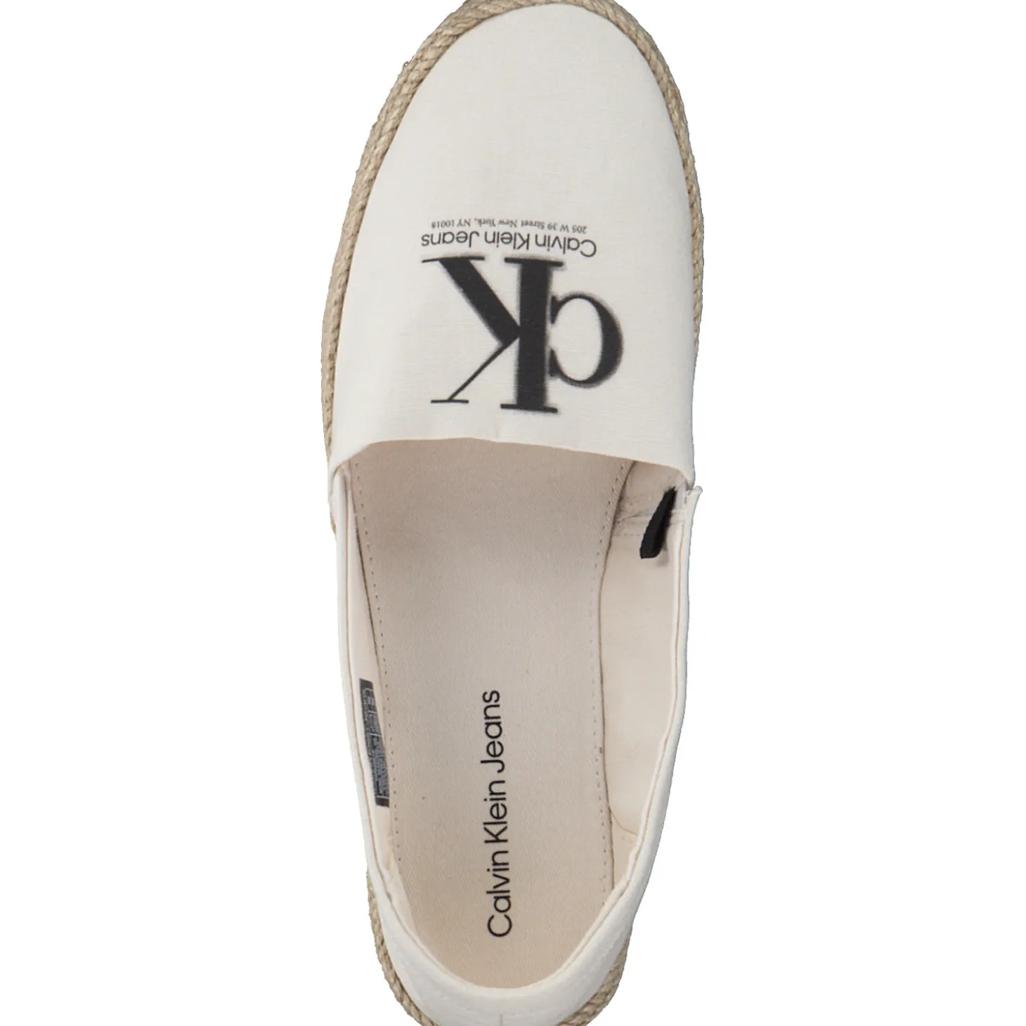 Calvin Klein YW0YW01032, Slipper, Damen, weiss