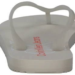 Calvin Klein YW0YW00098, Zehentrenner, Damen, Grau