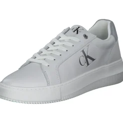 Calvin Klein YW0YW0070I, Sneakers Low, Damen, Weiß