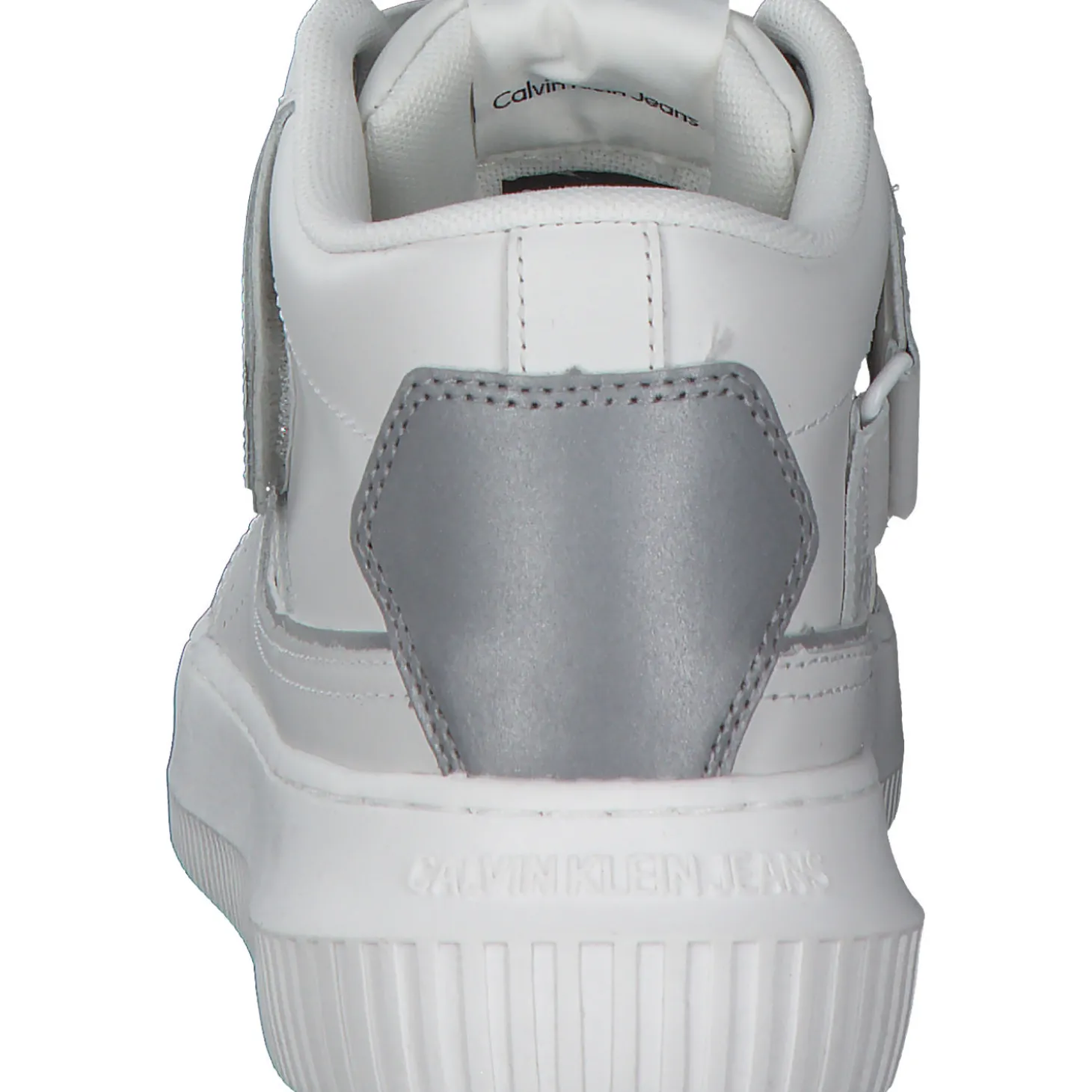 Calvin Klein YW0YW008II, Sneakers, Damen, Silber