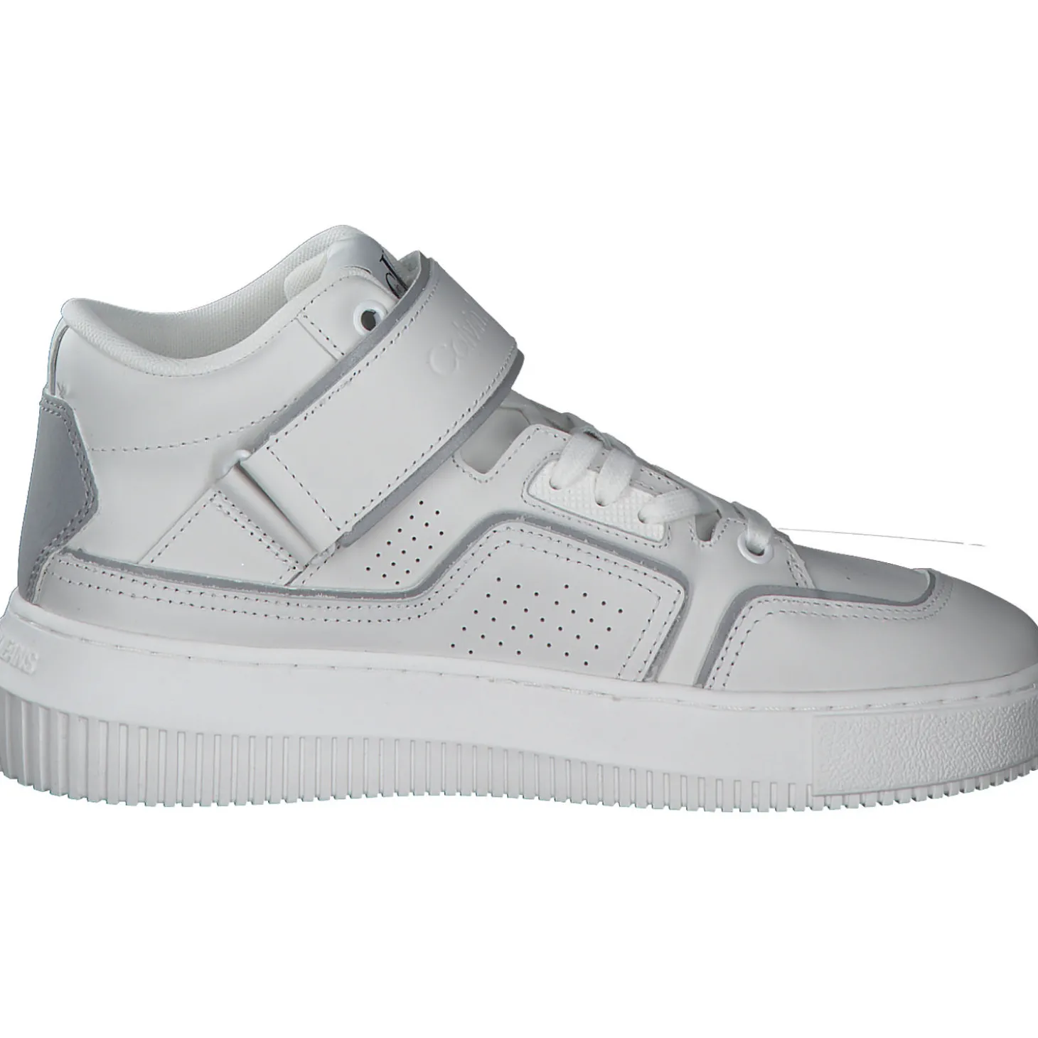 Calvin Klein YW0YW008II, Sneakers, Damen, Silber