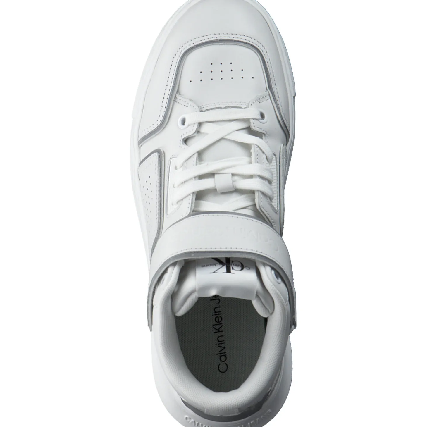 Calvin Klein YW0YW008II, Sneakers, Damen, Silber