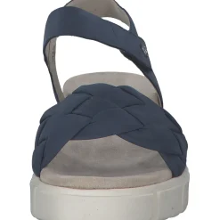 Caprice 28256, Keilsandaletten, Damen, OCEAN NUBUC