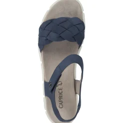 Caprice 28256, Keilsandaletten, Damen, OCEAN NUBUC