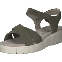 Caprice 28258, Klassische Sandalen, Damen, Cactus Nubuc