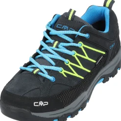 CMP Rigel Low 3Q13244 M, Trekkingschuhe, Kinder, gargoyle/black/charlock
