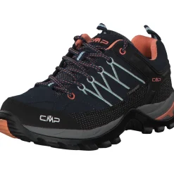 CMP Rigel Low 3Q13246, Trekkingschuhe, Damen, Blau (Blue-Giada)