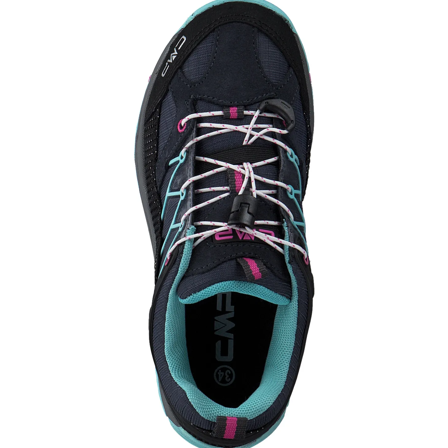 CMP Rigel Low 3Q54554 W, Trekkingschuhe, Kinder, B.blue-acqua