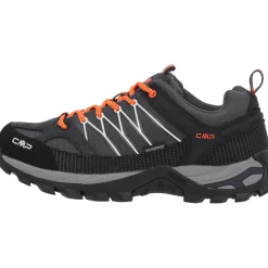CMP Rigel Low WP 3Q54457, Trekkingschuhe, Herren, anthrazite/flash orange
