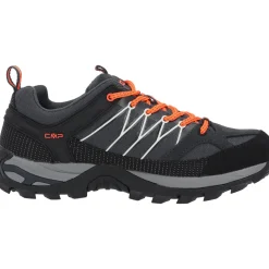 CMP Rigel Low WP 3Q54457, Trekkingschuhe, Herren, anthrazite/flash orange