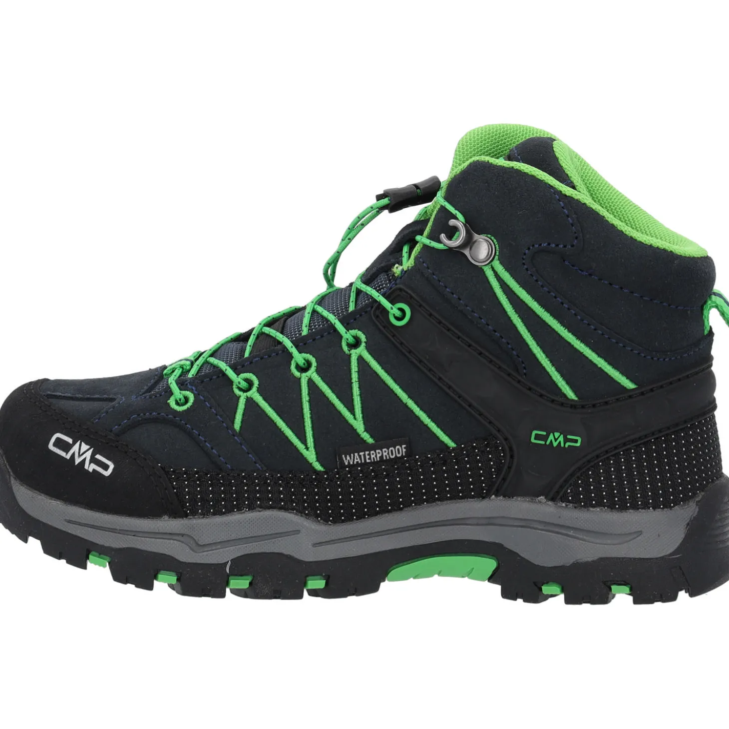 CMP Rigel Mid 3Q12944 M, Wanderstiefel, Kinder, Blue Gecko