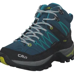CMP Rigel Mid 3Q12946, Trekkingschuhe, Damen, deep lake/baltic