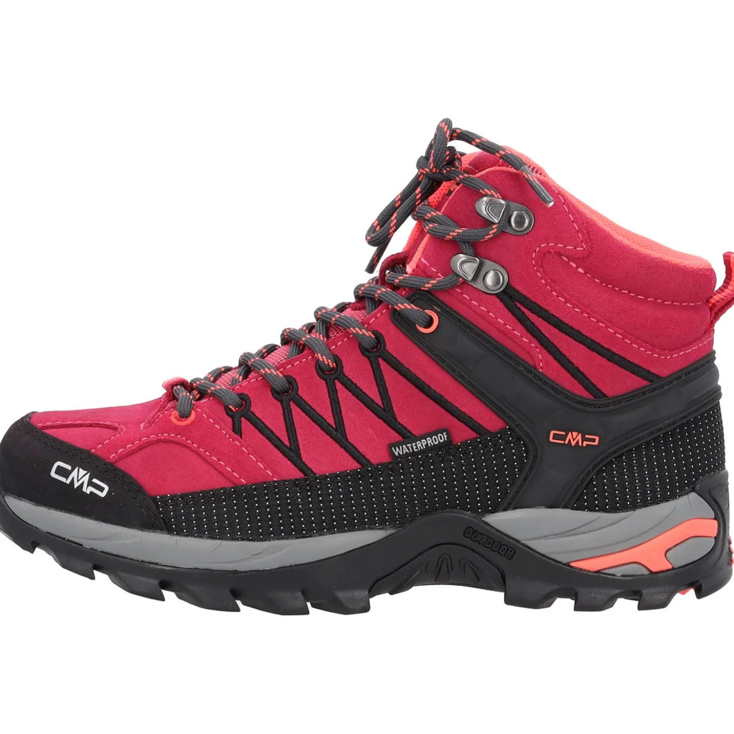 CMP Rigel Mid 3Q12946, Trekkingschuhe, Damen, Rot