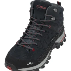 CMP Rigel Mid 3Q12947, Trekkingschuhe, Herren, Schwarz (Asphalt/Syrah)
