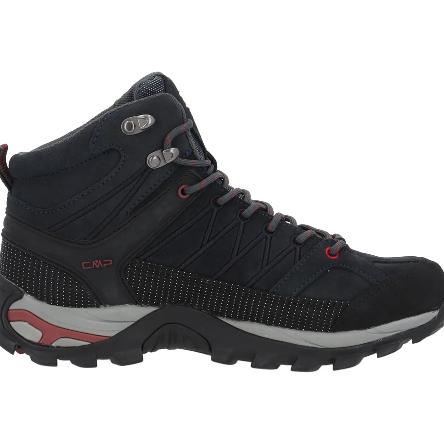CMP Rigel Mid 3Q12947, Trekkingschuhe, Herren, Schwarz (Asphalt/Syrah)