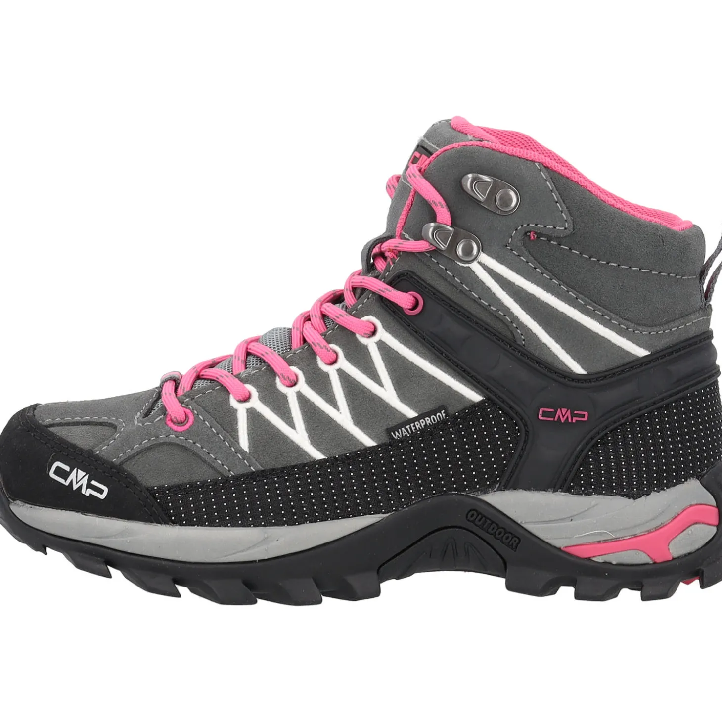 CMP Rigel Mid 3Q12946, Trekkingschuhe, Damen, Grey/Pink