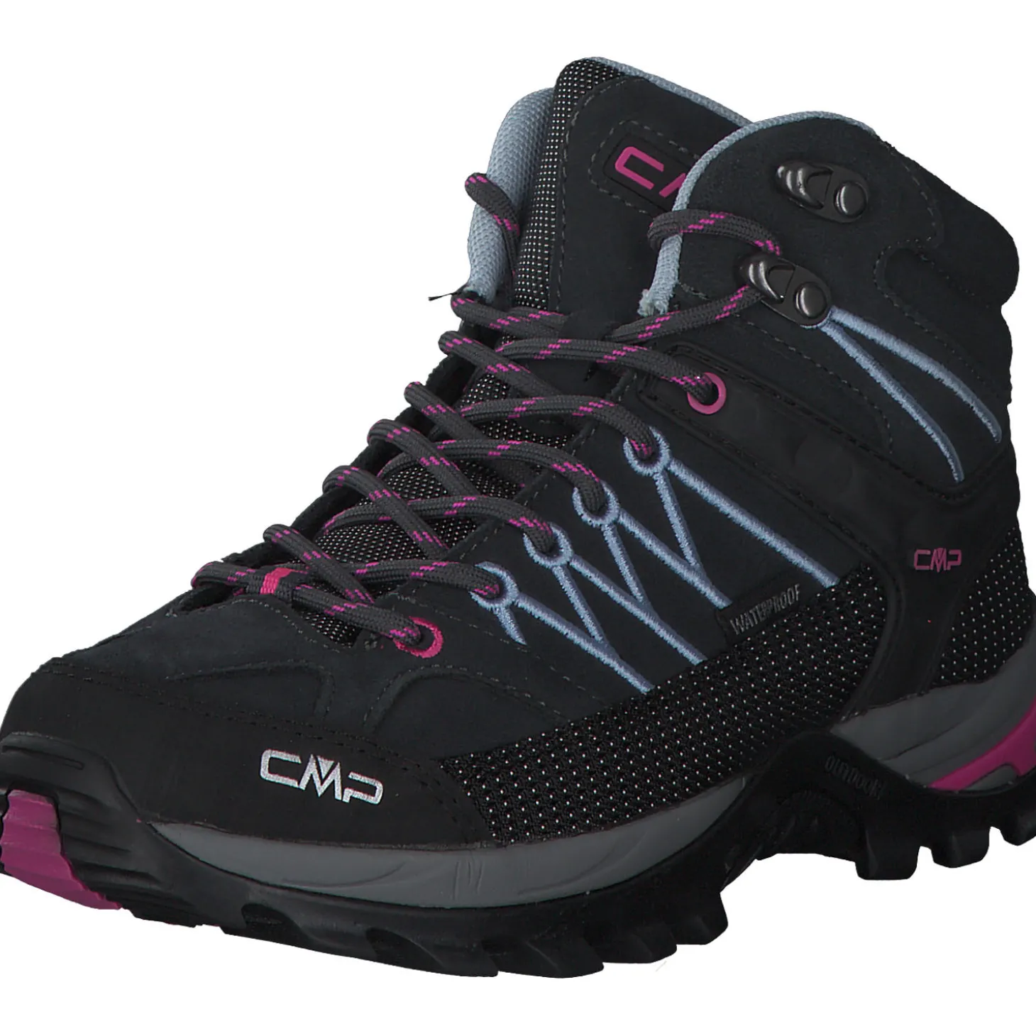 CMP Rigel Mid 3Q12946, Trekkingschuhe, Damen, titanio-skyway