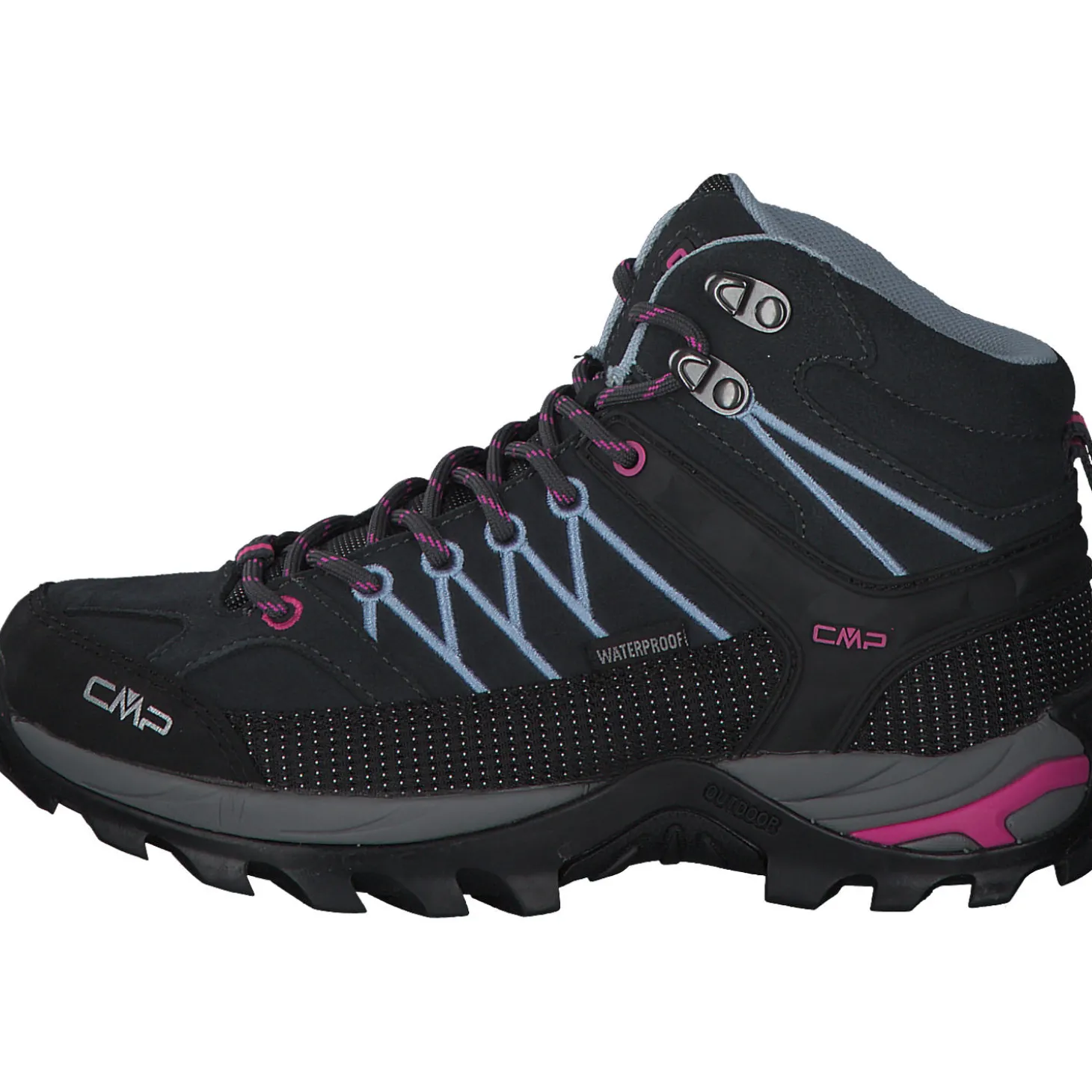 CMP Rigel Mid 3Q12946, Trekkingschuhe, Damen, titanio-skyway