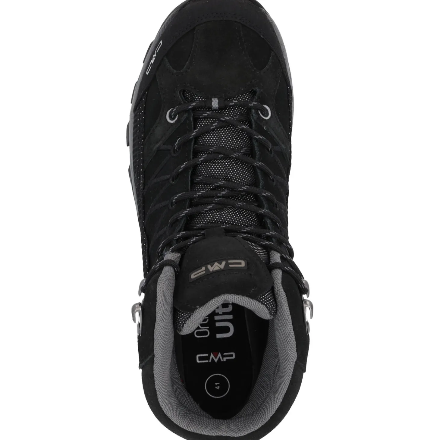 CMP Rigel Mid 3Q12947, Trekkingschuhe, Herren, Schwarz (Nero/Grey)