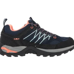 CMP Rigel 3Q54456, Trekkingschuhe, Damen, Blau (Blue-Giada-Peach)