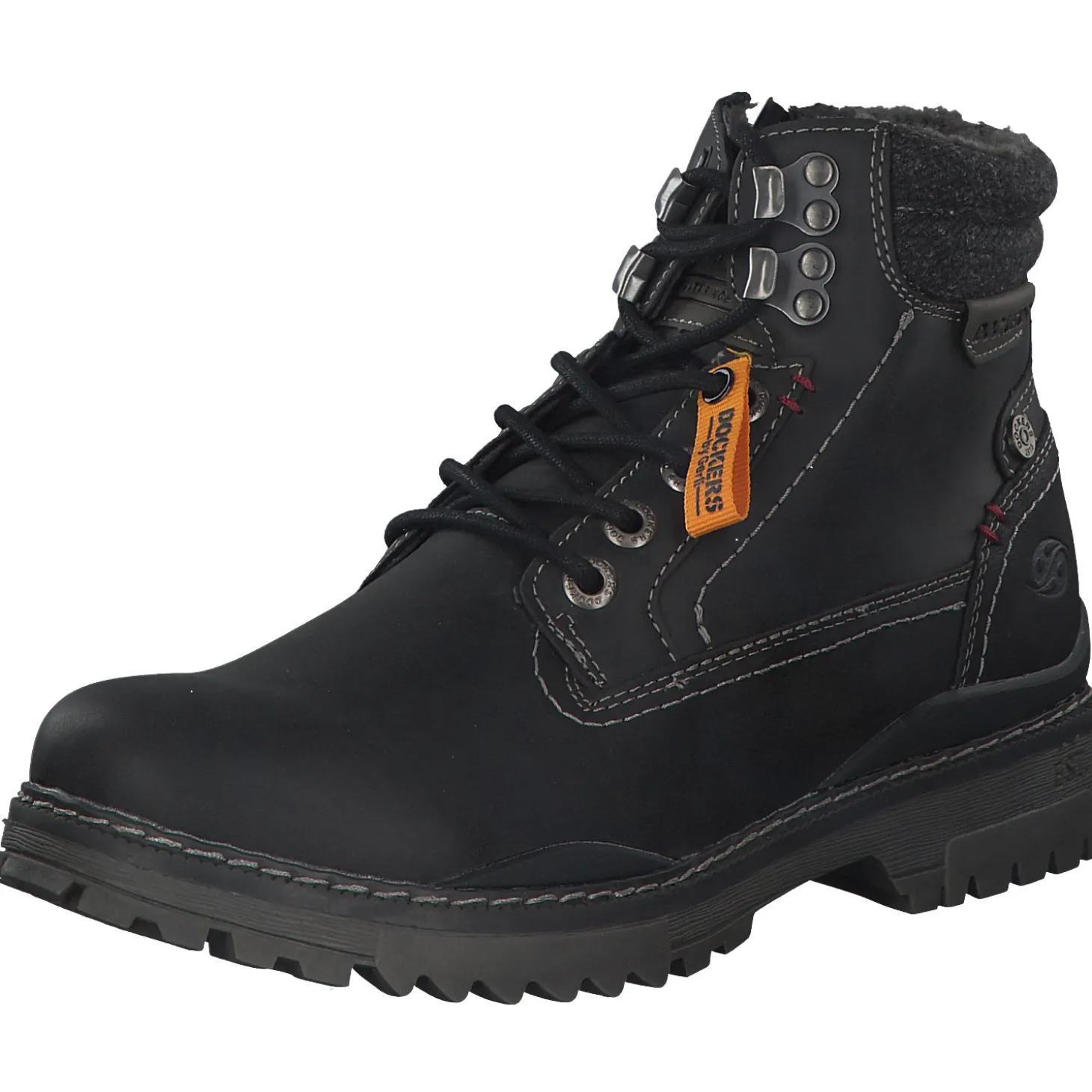 Dockers 47LY101, Winterstiefel, Herren, Schwarz