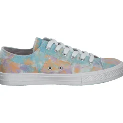 Dockers 40TH201, Schnürschuhe, Damen, blau/multi