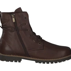 Esgano 0342870, Schnürstiefeletten, Damen, Braun (Mokka)