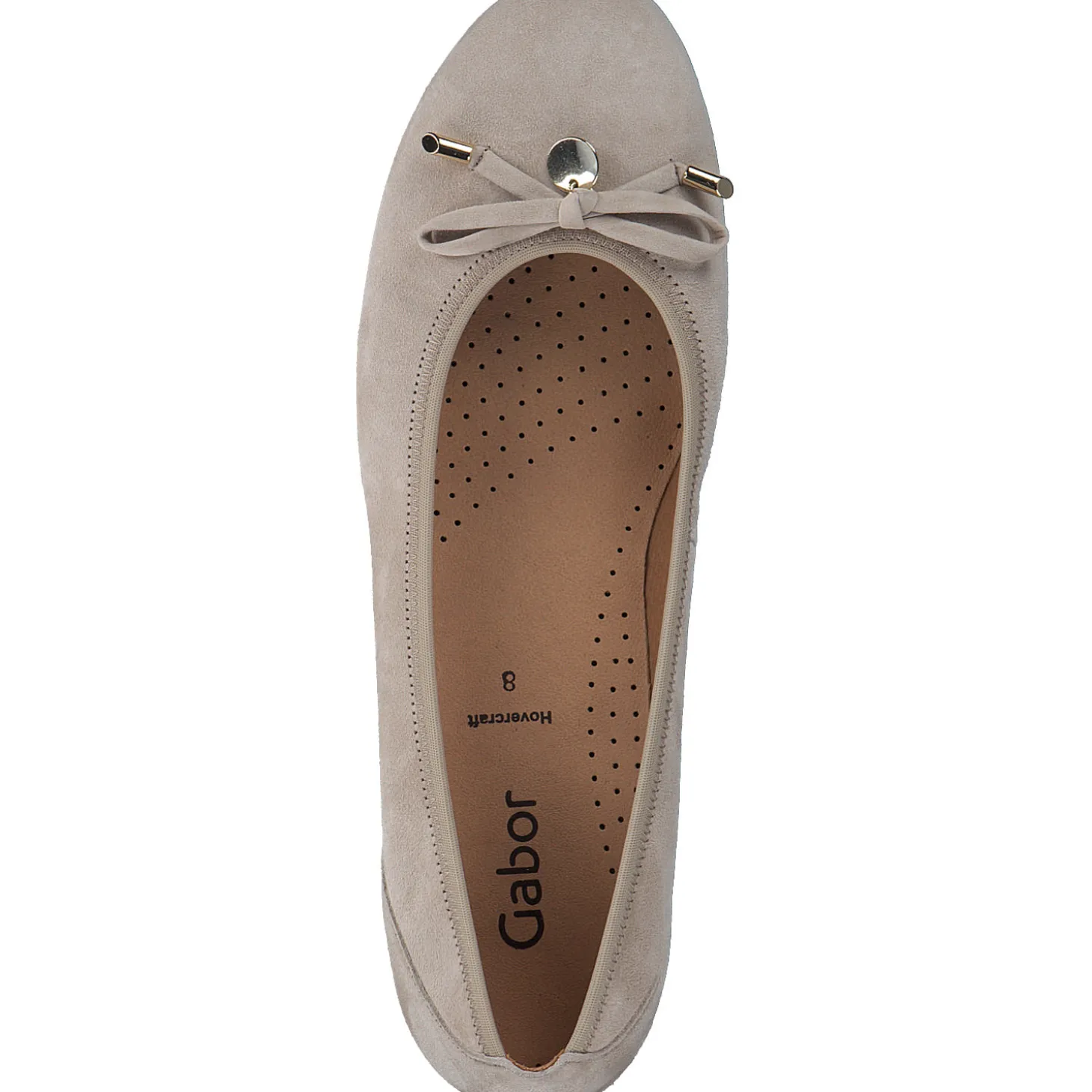 Gabor 44.164, Ballerinas, Damen, Beige