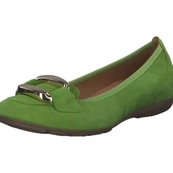 Gabor 44.166, Ballerinas, Damen, granny green(gold)