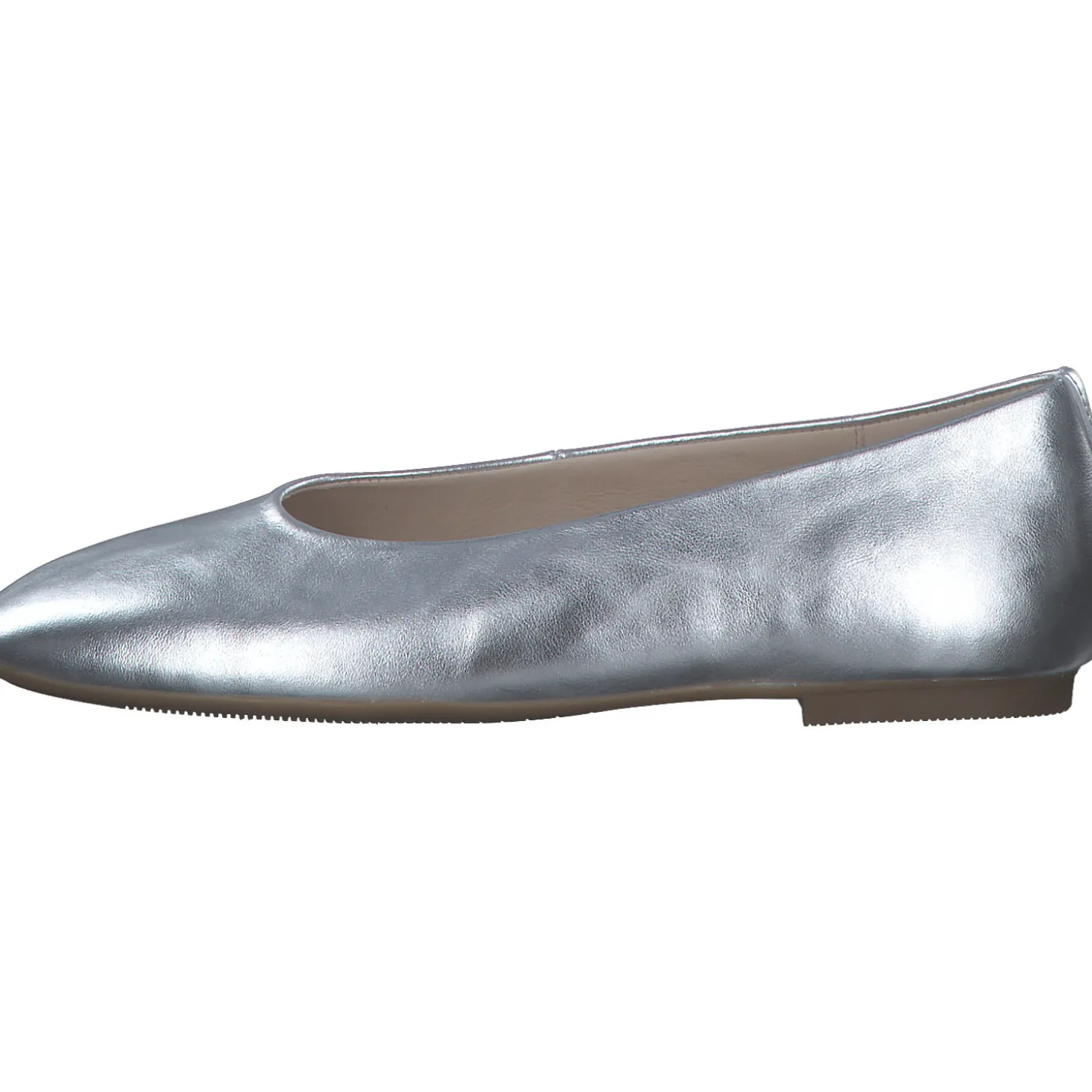 Gabor 64.140, Ballerinas, Damen, silber