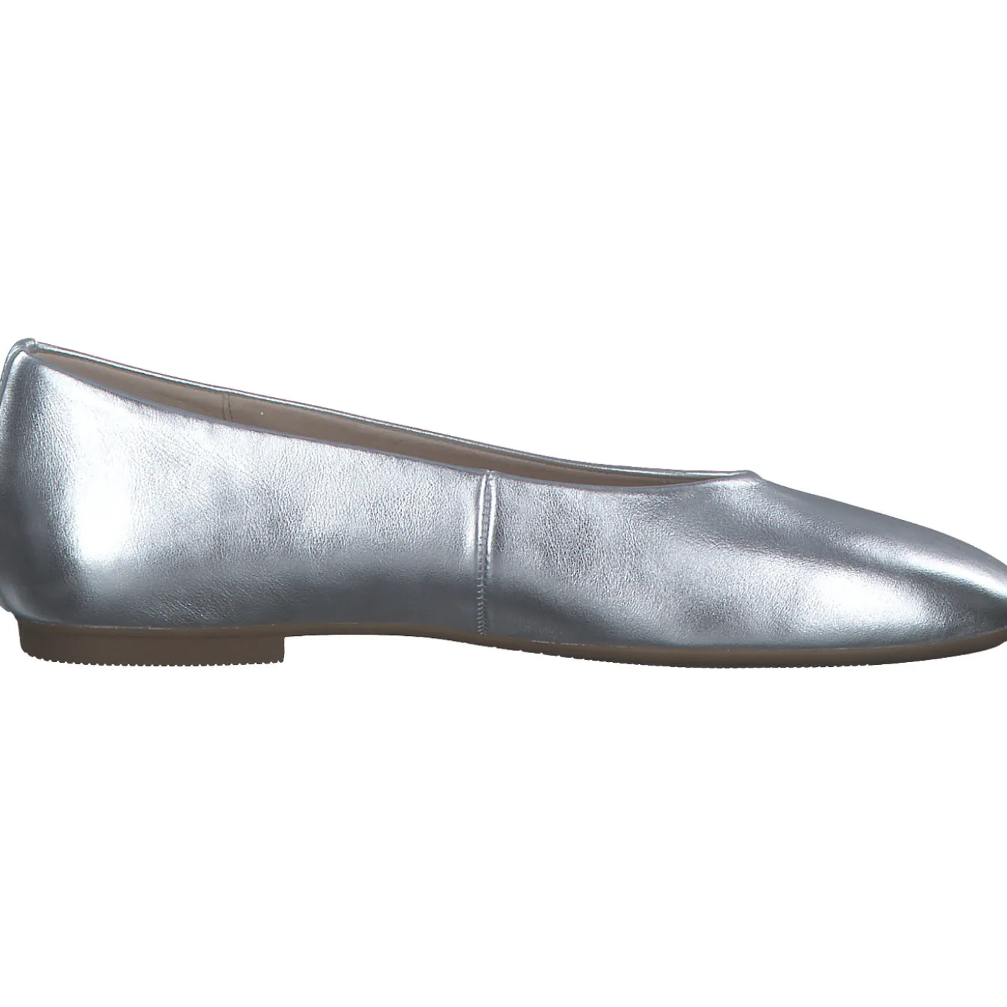 Gabor 64.140, Ballerinas, Damen, silber