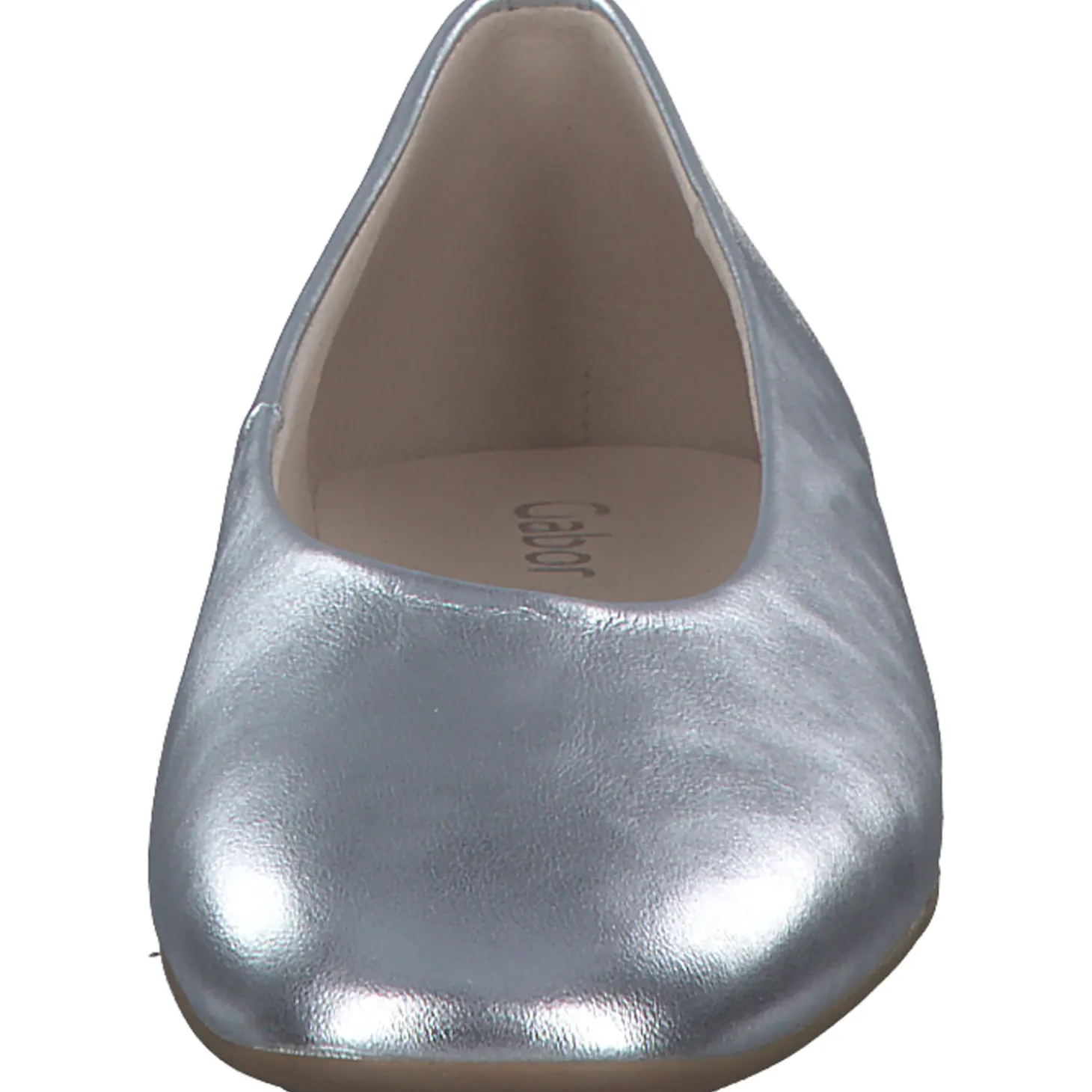 Gabor 64.140, Ballerinas, Damen, silber