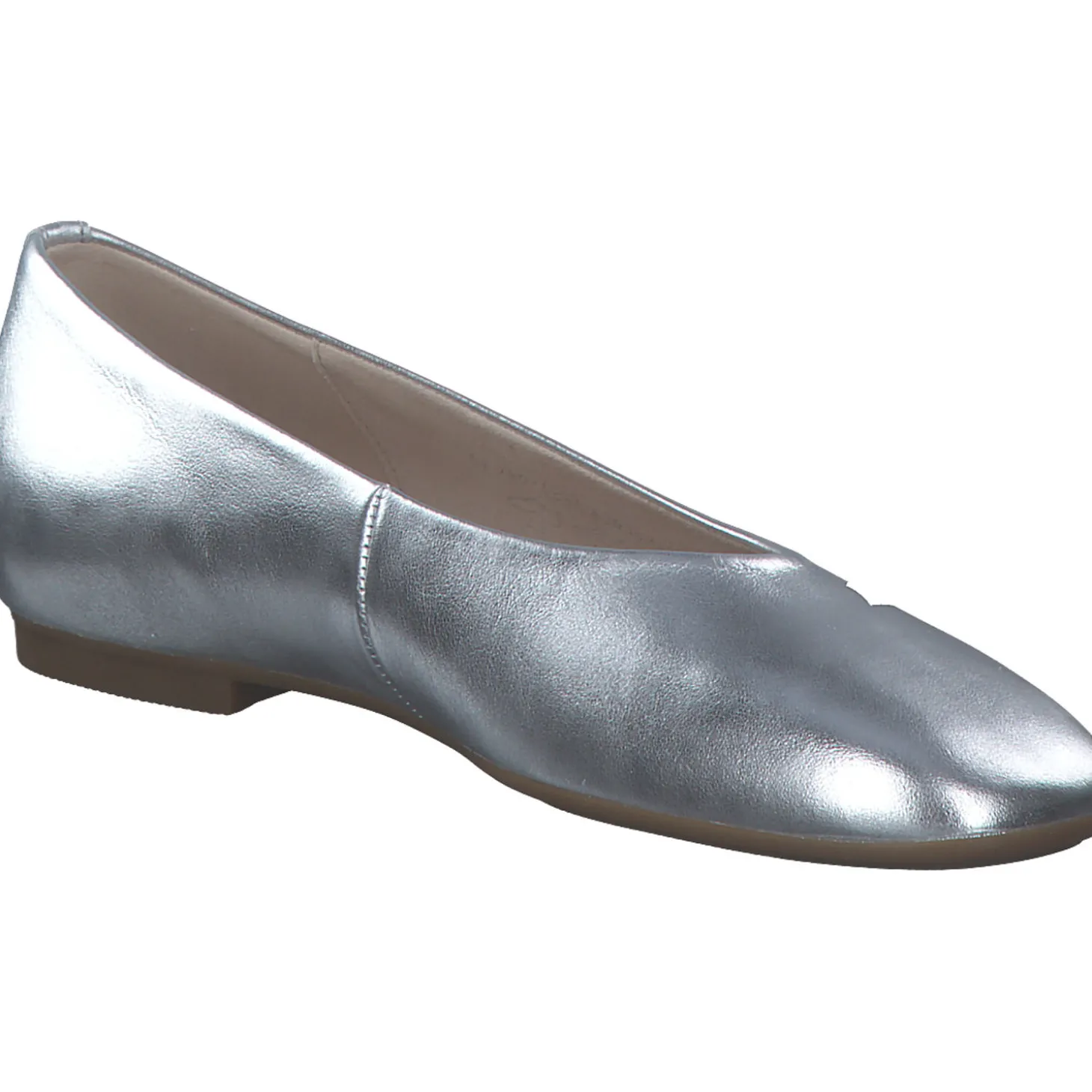 Gabor 64.140, Ballerinas, Damen, silber