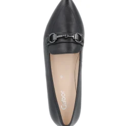 Gabor 31.302, Ballerinas, Damen, schwarz(altsilber)
