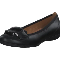 Gabor 44.166, Ballerinas, Damen, Schwarz