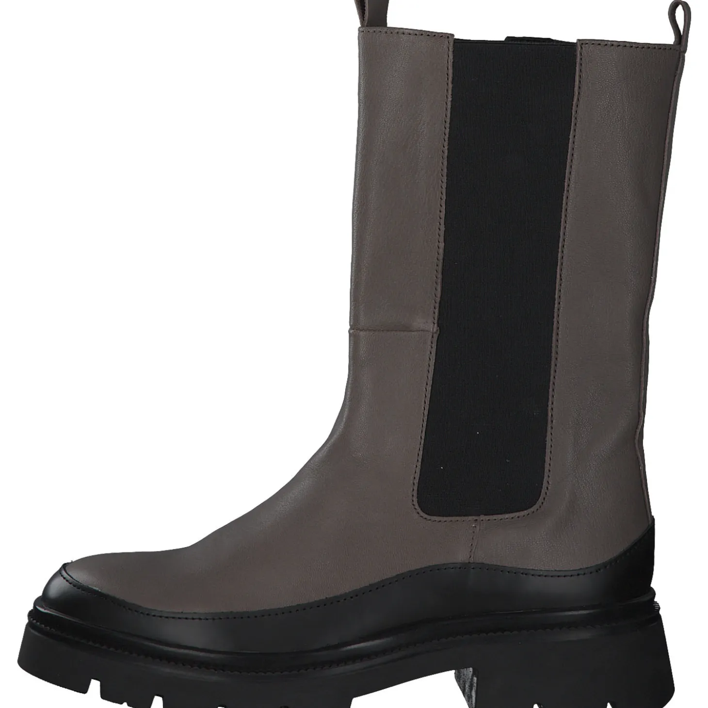 Gabor 91.834, Chelsea Boots, Damen, taupe/schwarz