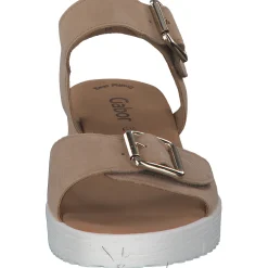 Gabor 24.770, Keilsandaletten, Damen, caramel